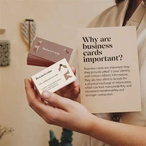 Why Business Cards and Certificates Matter