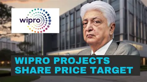 wipro share price