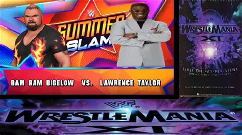 The Unforgettable Wrestlemania 11 Main Event: Lawrence Taylor vs. Bam Bam Bigelow