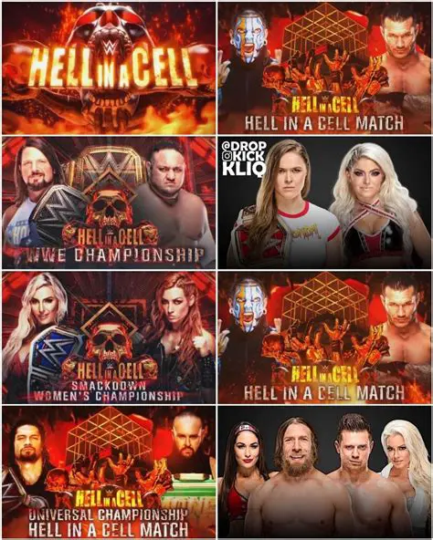 WWE Hell in a Cell 2018: A Look Back at the Explosive Match Card