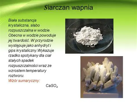Zastosowania siarczanu wapnia