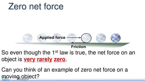 Zero Net Force in Both Directions